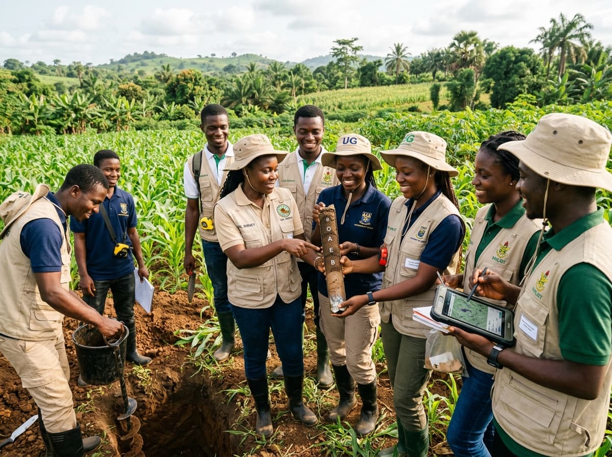 Pedology Fieldwork and Soil Science Community
